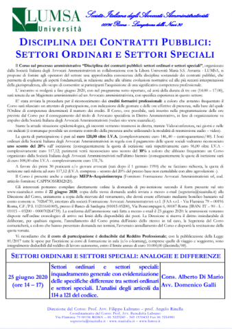 Disciplina dei Contratti Pubblici: Settori Ordinari e Settori Speciali