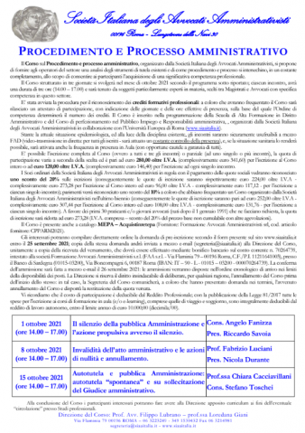 Procedimento e Processo amministrativo