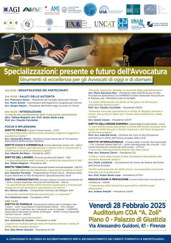 Specializzazioni: presente e futuro dell’Avvocatura