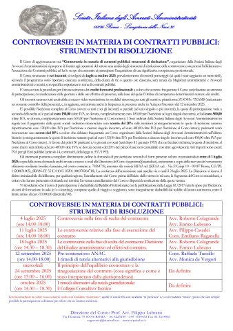 Controversie in materia di contratti pubblici: strumenti di risoluzione
