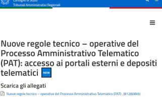 Manuale esplicativo nuove regole tecniche PAT