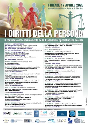 I DIRITTI DELLA PERSONA
