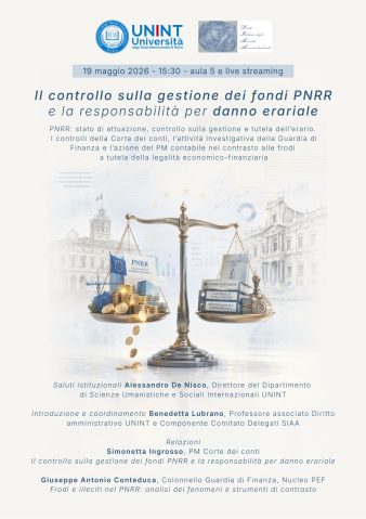 Il controllo sulla gestione dei fondi PNRR e la responsabilità per danno erariale